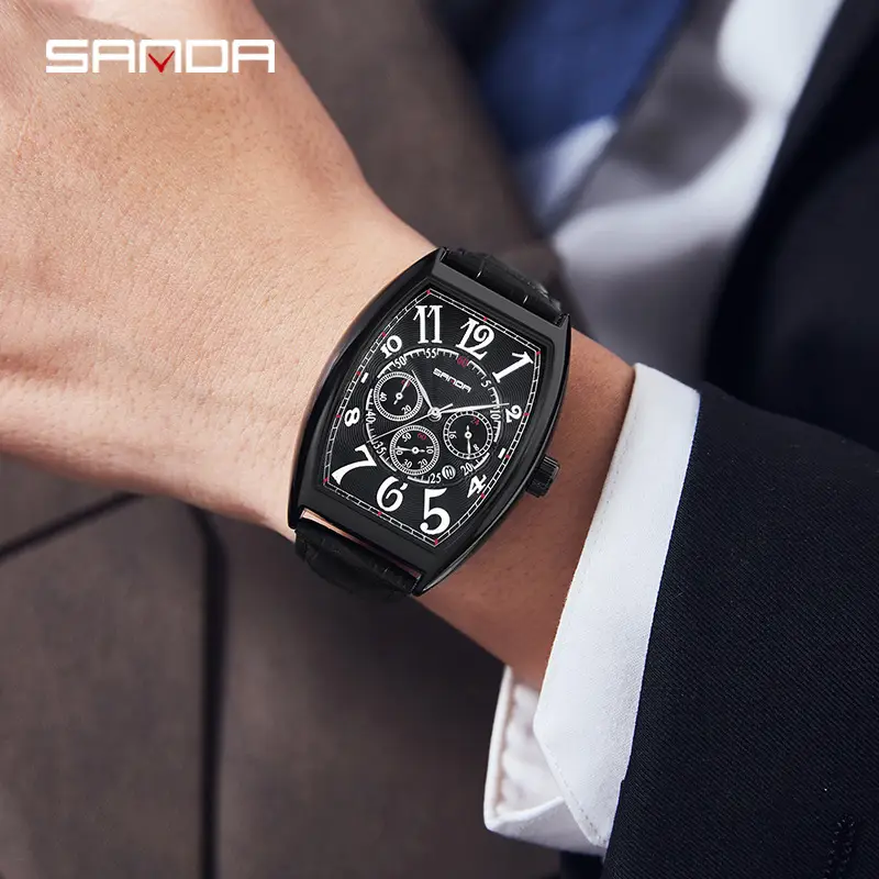 Sanda Men's Digital Quartz Watch with Calendar - Image 7
