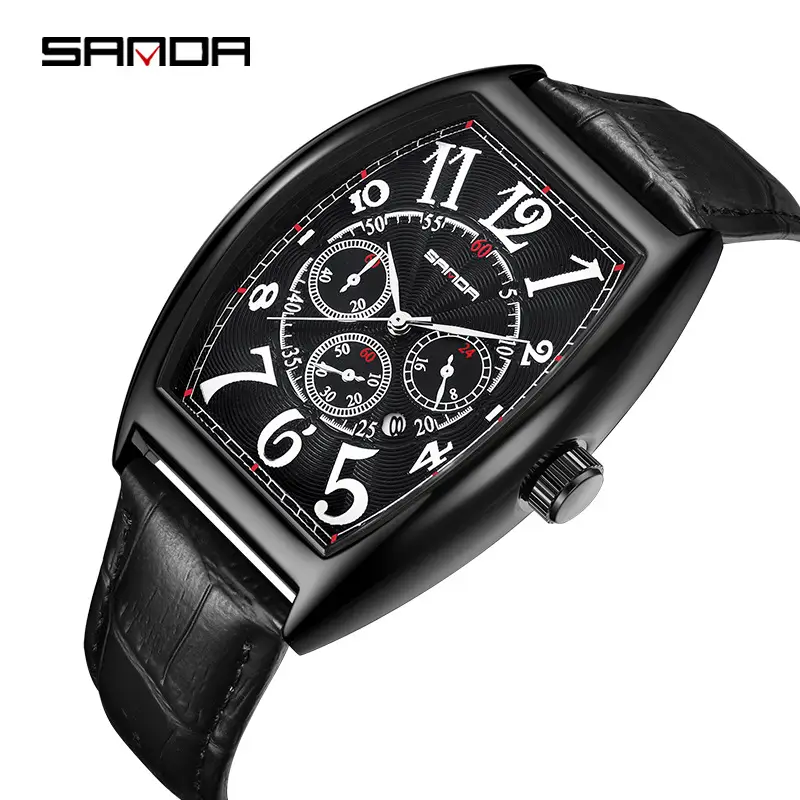 Sanda Men's Digital Quartz Watch with Calendar - Image 9