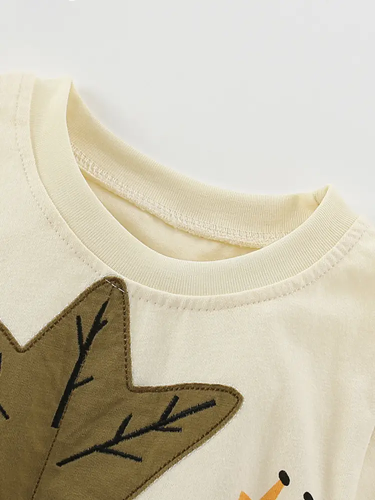 Cross-border Maltese Boys T-Shirt Round Neck Summer Casual
