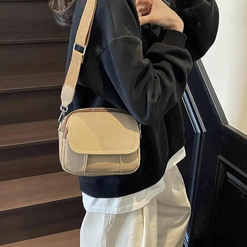 Women's White Crossbody Bag Lightweight Commuter 2025