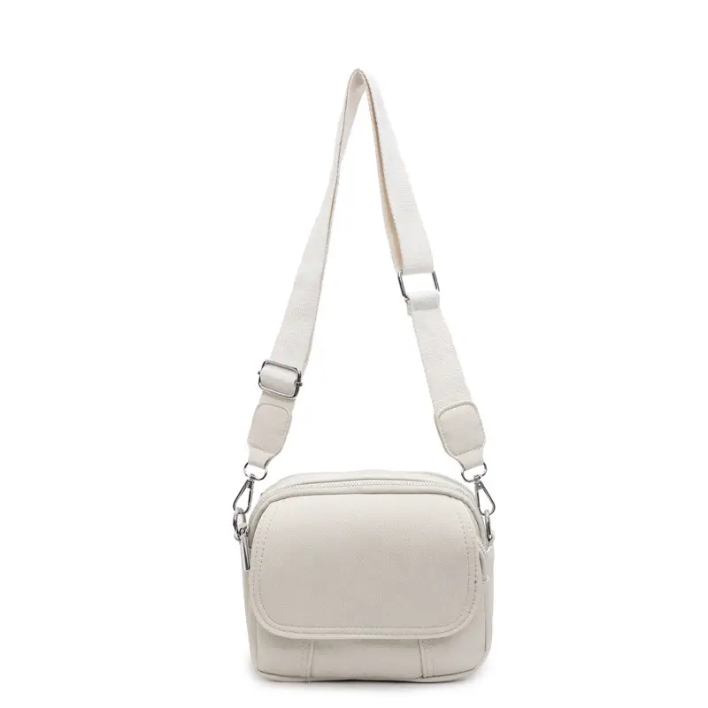 Women's White Crossbody Bag Lightweight Commuter 2025