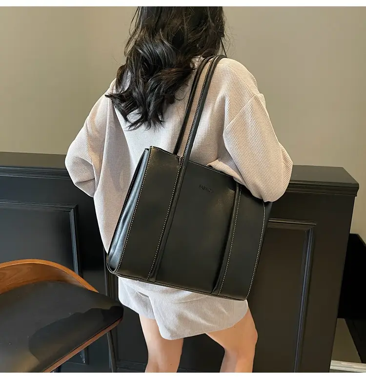 Brown Women's Large Tote Bag Spring Summer — feature 20