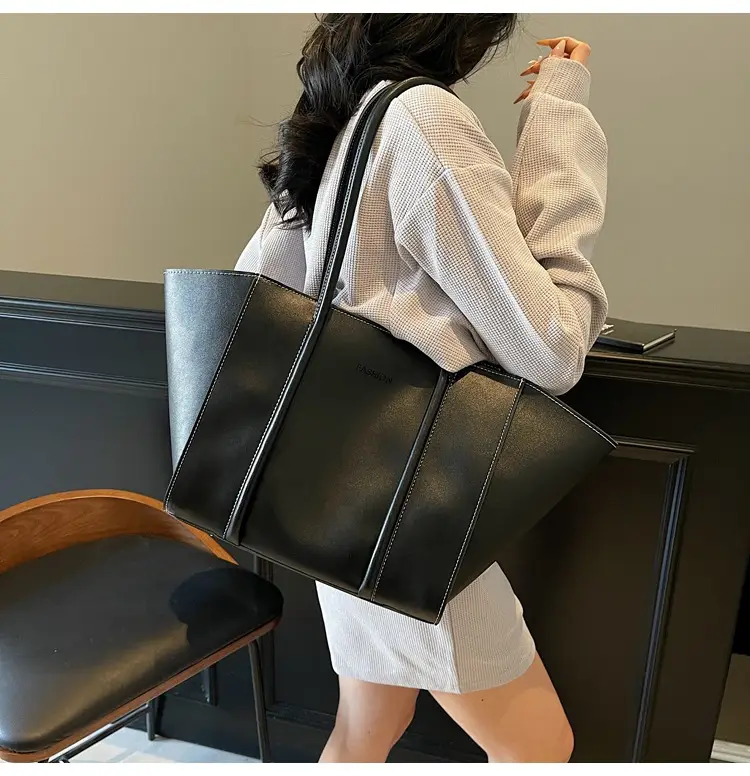 Brown Women's Large Tote Bag Spring Summer — feature 23