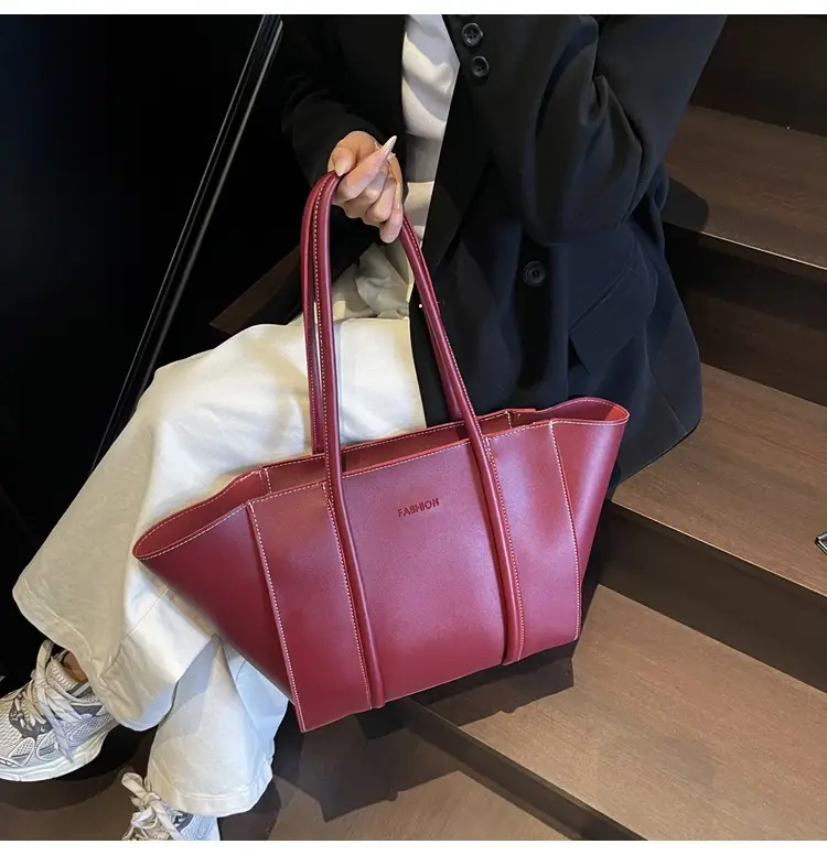 Brown Women's Large Tote Bag Spring Summer — feature 24
