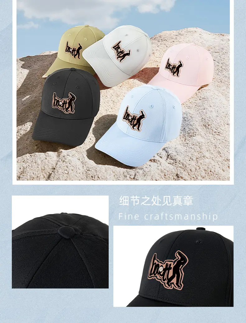 Men's Red Baseball Cap with Logo UV Protection — feature 11