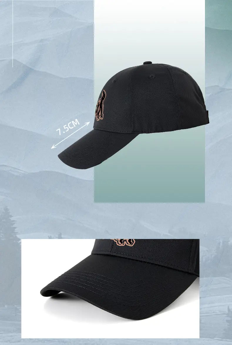 Men's Red Baseball Cap with Logo UV Protection — feature 14