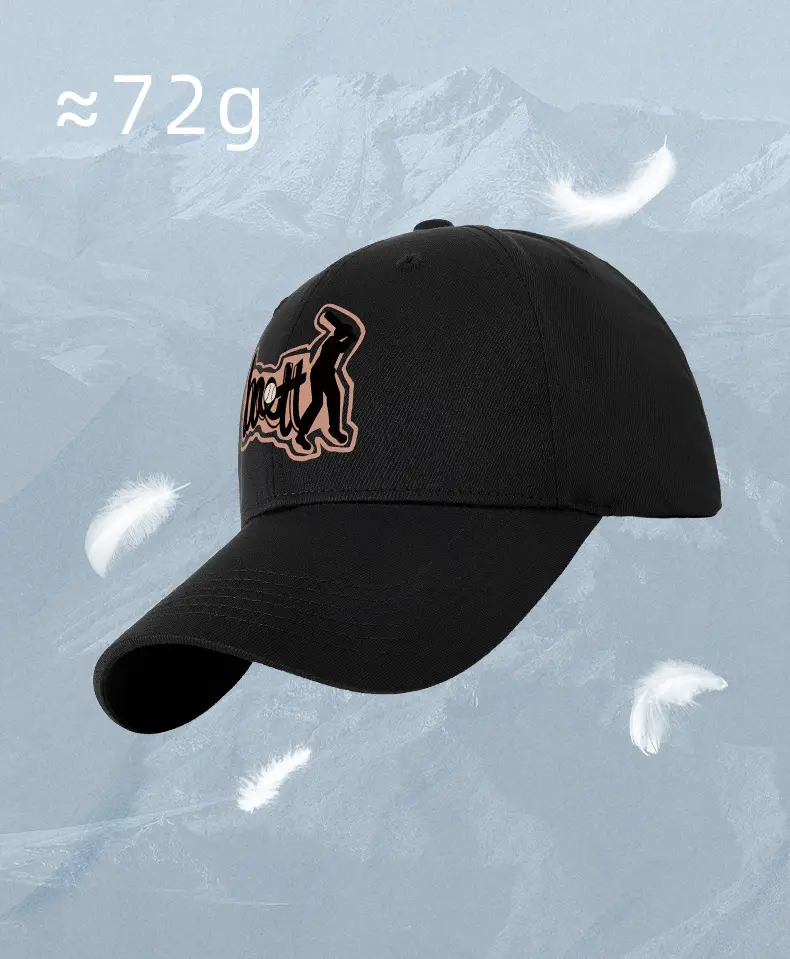 Men's Red Baseball Cap with Logo UV Protection — feature 16