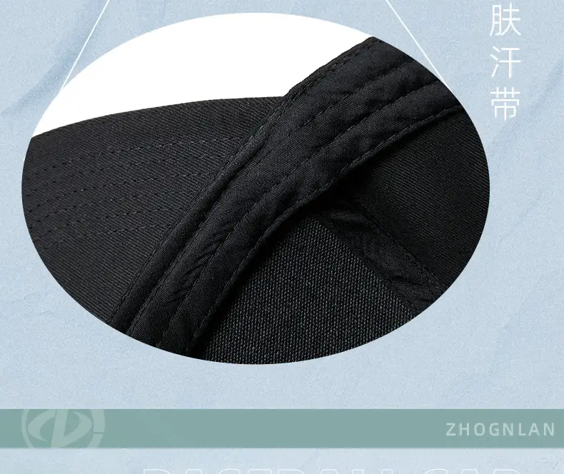 Men's Red Baseball Cap with Logo UV Protection — feature 20