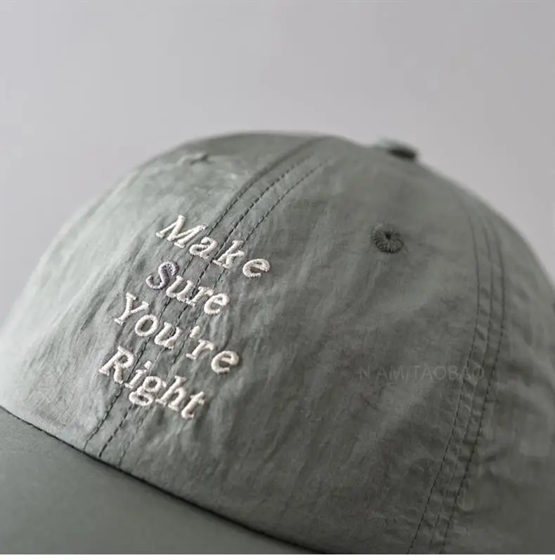 Black Embroidered Baseball Cap for Men Women — feature 12