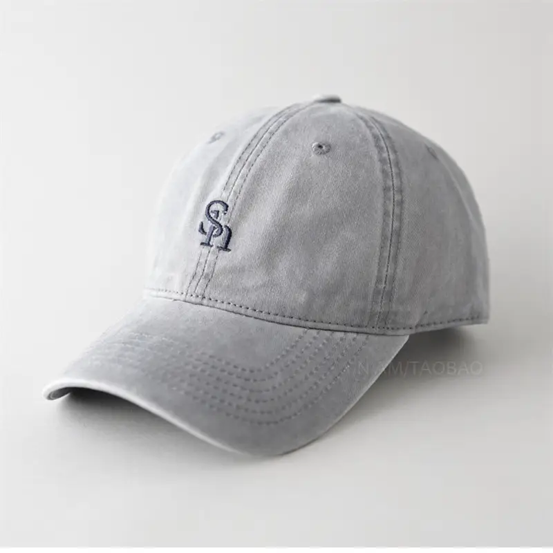 Men's Purple Embroidered Baseball Cap with Chicago Logo - Image 4