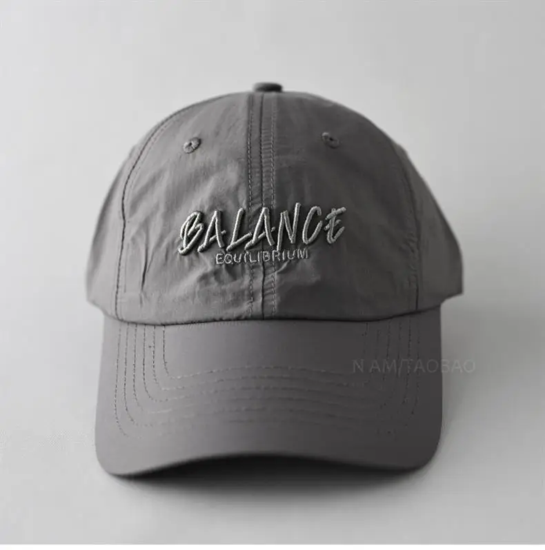 Women Men Black Quilted Baseball Cap Balance Quilted — feature 11