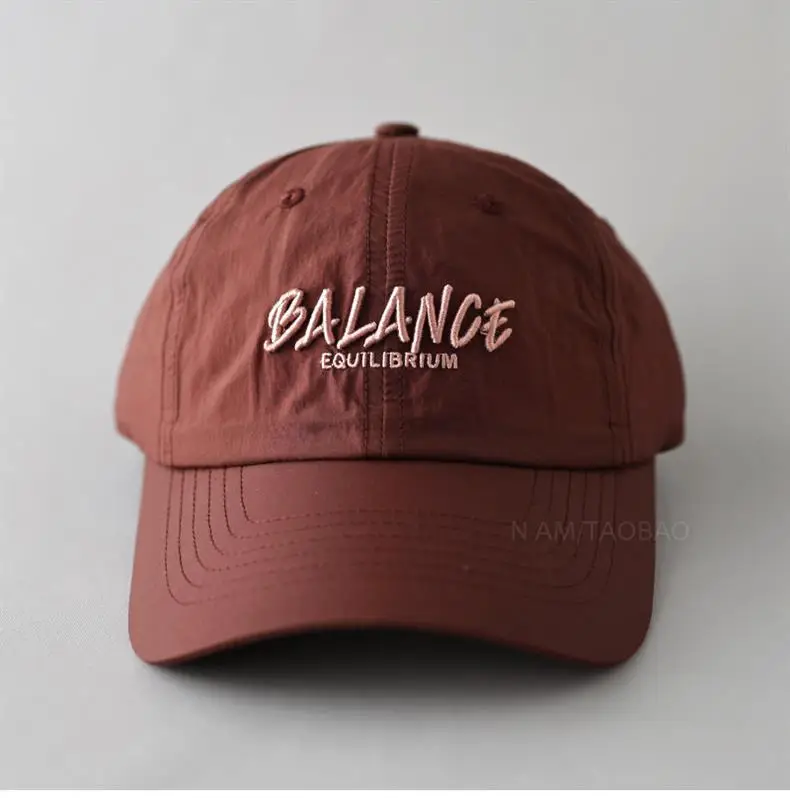 Women Men Black Quilted Baseball Cap Balance Quilted — feature 15