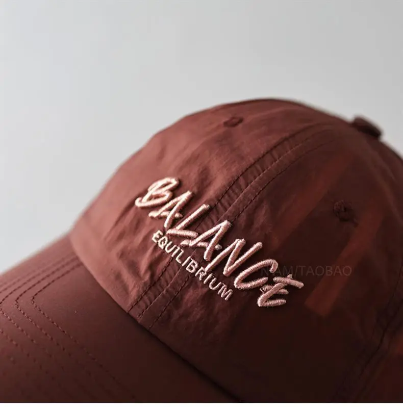 Women Men Black Quilted Baseball Cap Balance Quilted — feature 17