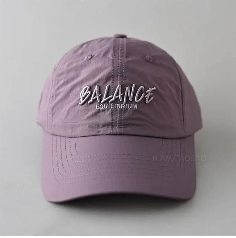 Women Men Black Quilted Baseball Cap Balance Quilted — feature 18