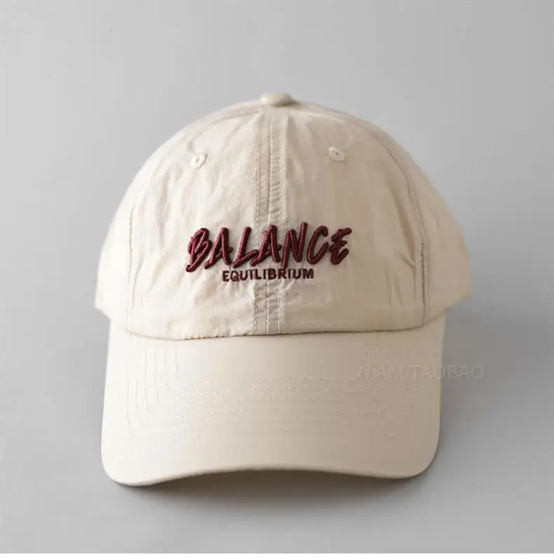 Women Men Black Quilted Baseball Cap Balance Quilted — feature 19