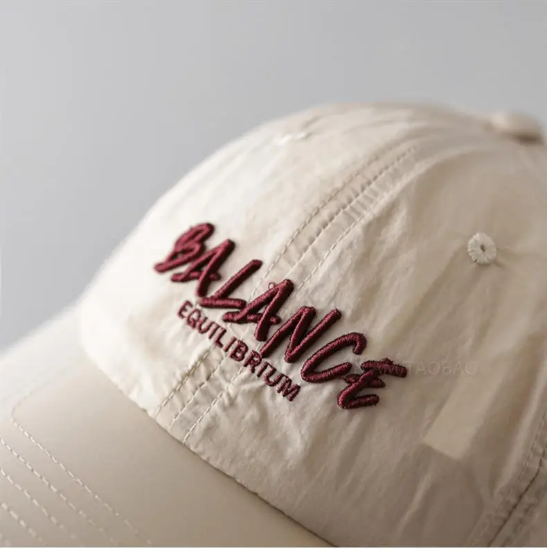 Women Men Black Quilted Baseball Cap Balance Quilted — feature 20