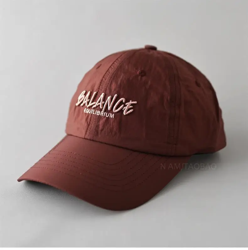 Women Men Black Quilted Baseball Cap Balance Quilted — feature 6