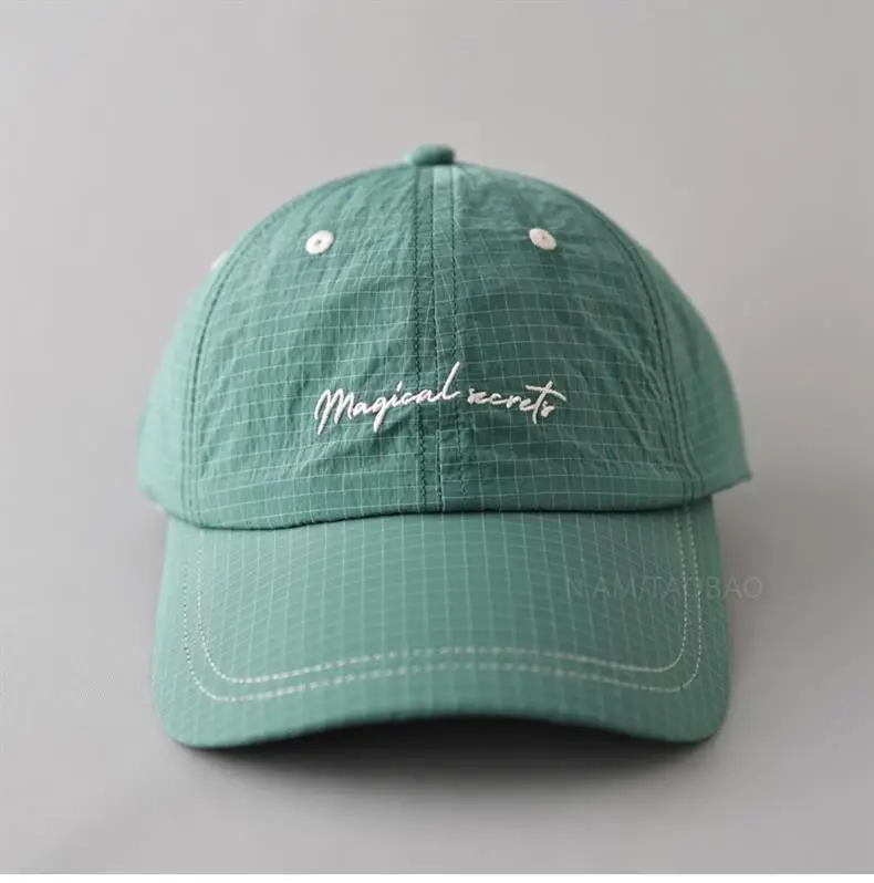 White Embroidered Baseball Cap with Logo — feature 14