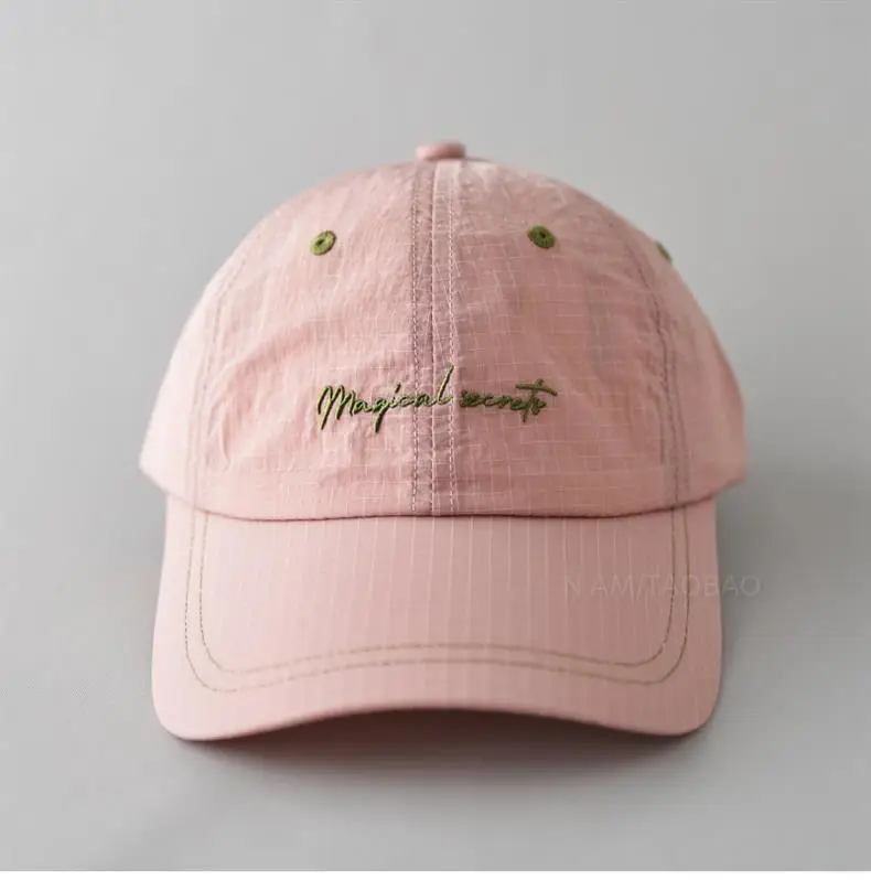 White Embroidered Baseball Cap with Logo — feature 8
