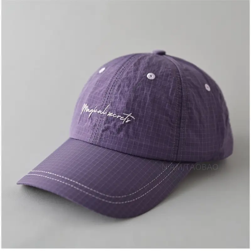White Embroidered Baseball Cap with Logo - Image 5