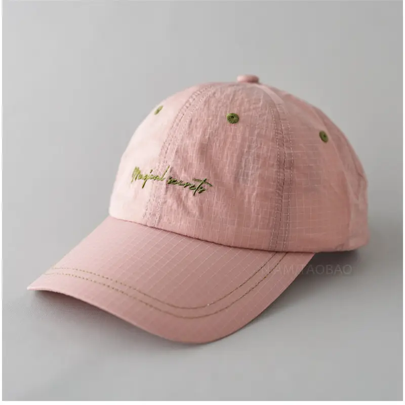 White Embroidered Baseball Cap with Logo - Image 6