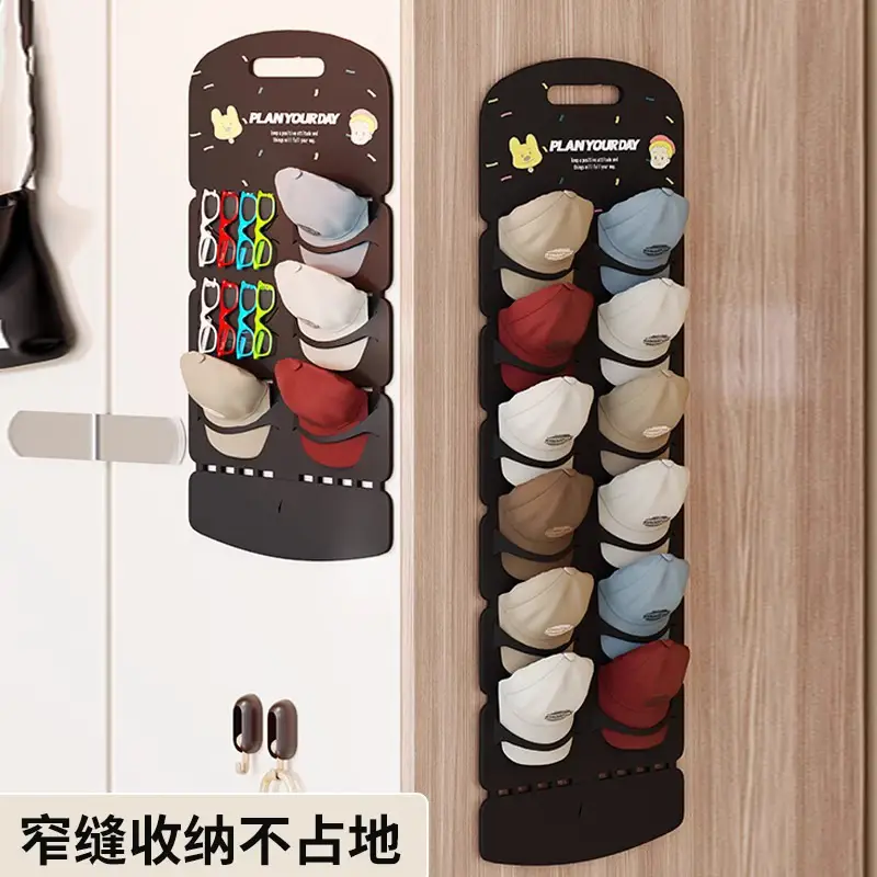 Wall Mounted Hat Storage Rack with 12 Colors - Image 10