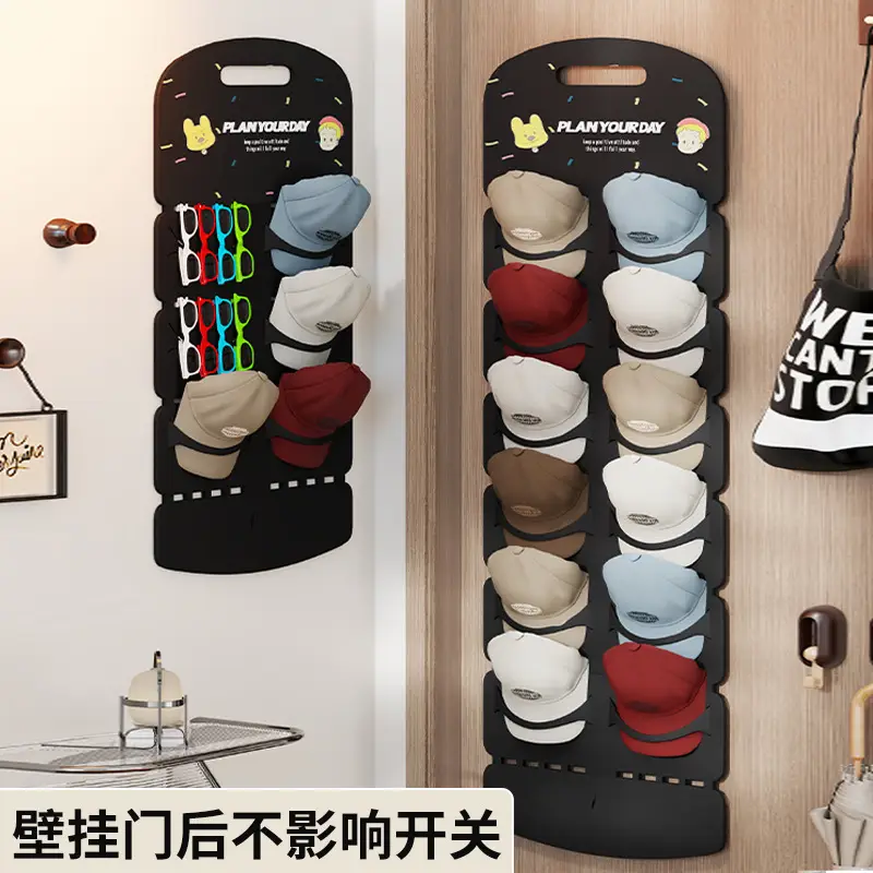Wall Mounted Hat Storage Rack with 12 Colors - Image 12