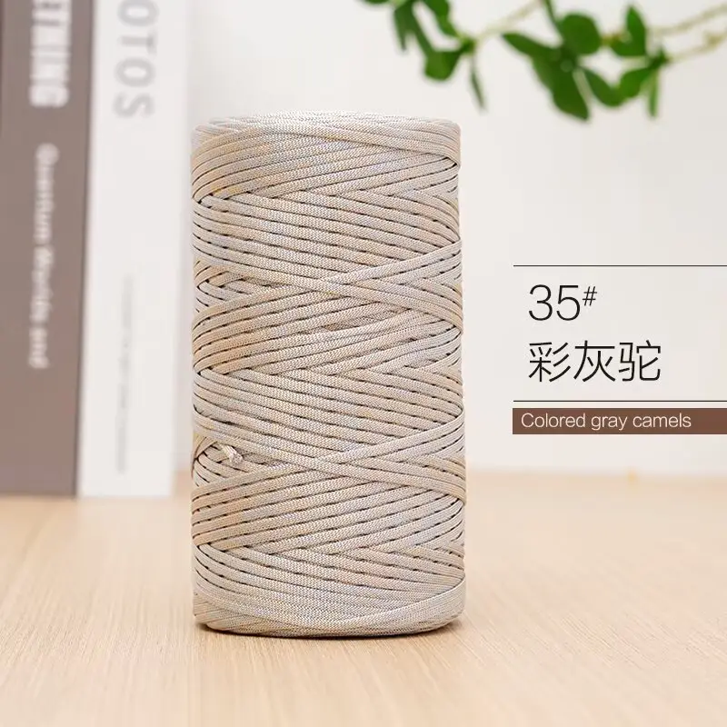 The latest mercerized cotton linen hand-woven special yarn crochet knitting crochet stick manufacturers wholesale direct wool