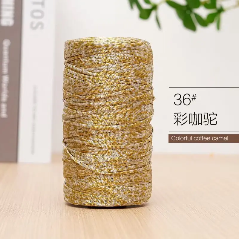 The latest mercerized cotton linen hand-woven special yarn crochet knitting crochet stick manufacturers wholesale direct wool
