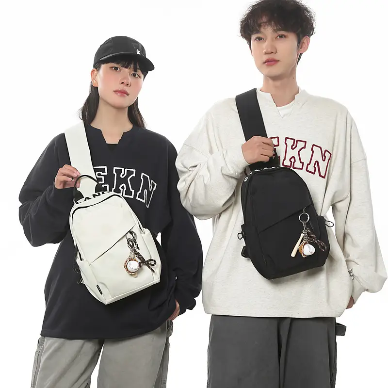 Green Crossbody Backpack for Men Lightweight Fashion - Image 8