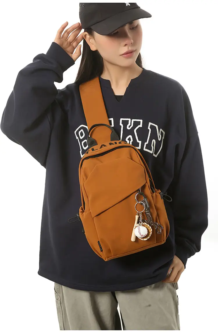 Green Crossbody Backpack for Men Lightweight Fashion — feature 17