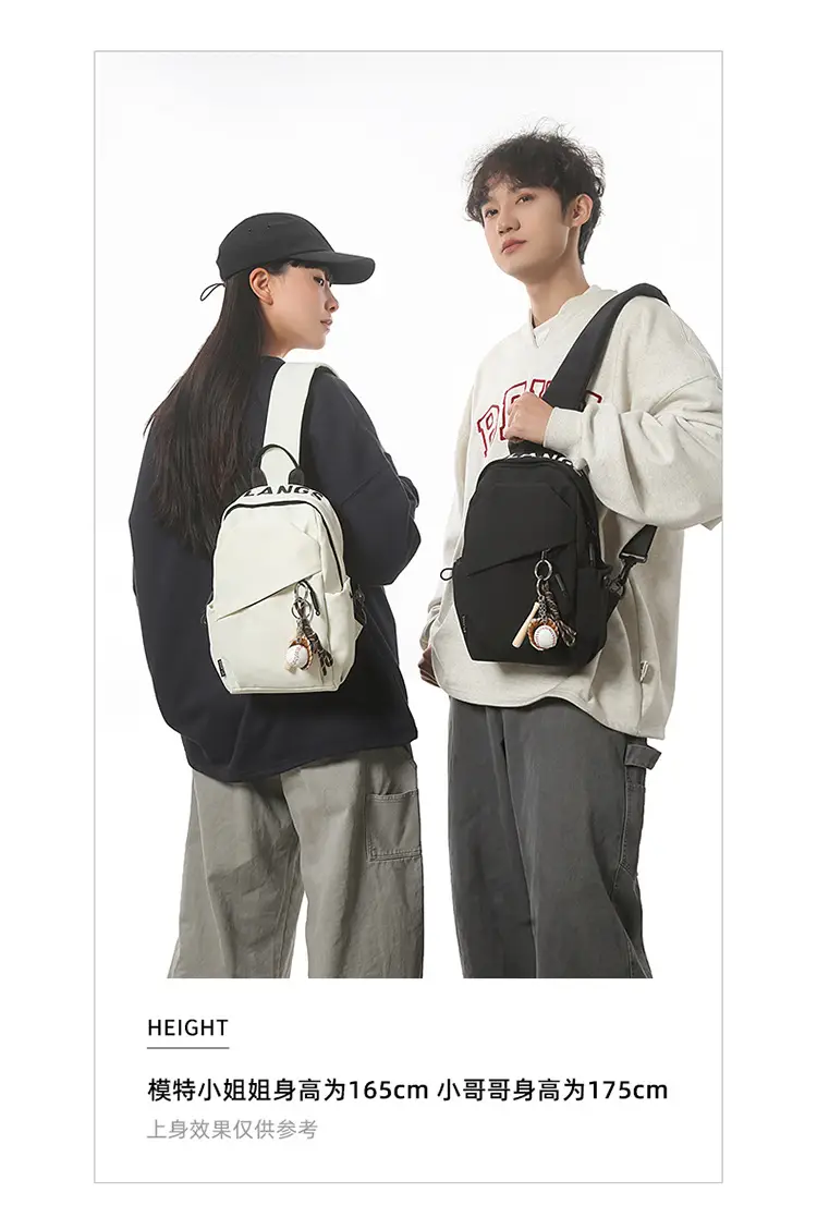 Green Crossbody Backpack for Men Lightweight Fashion — feature 3