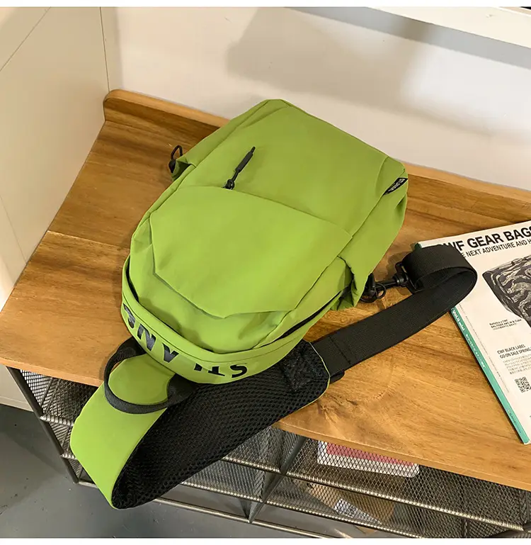 Green Crossbody Backpack for Men Lightweight Fashion — feature 41
