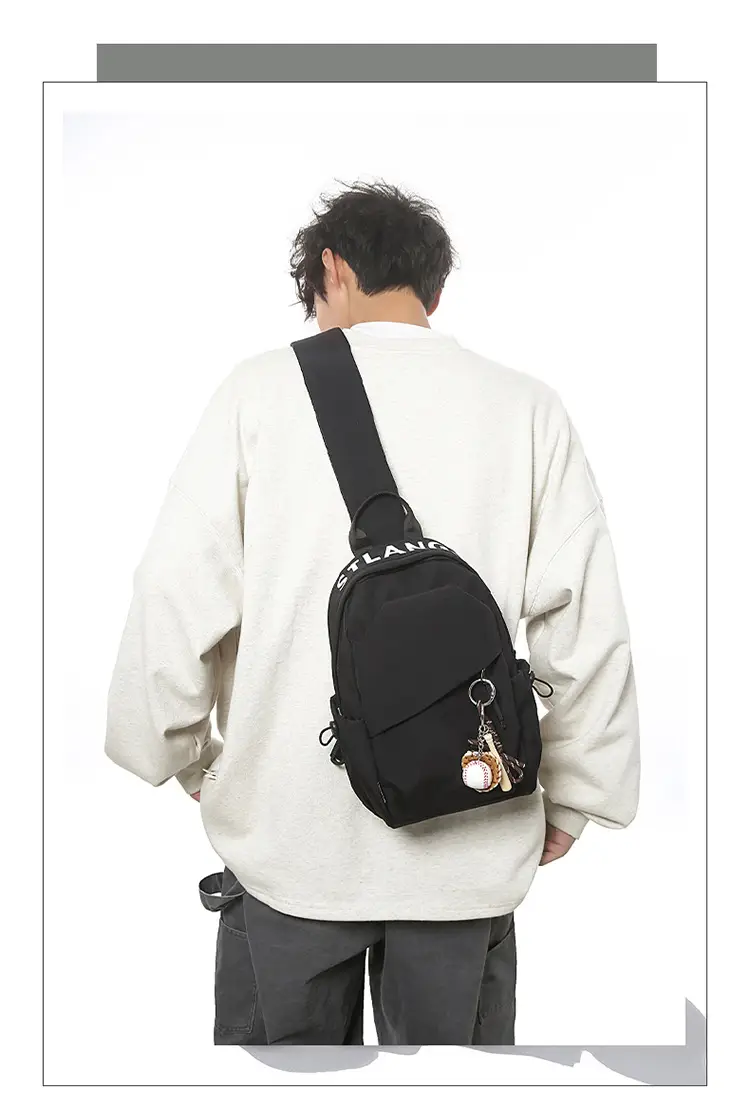 Green Crossbody Backpack for Men Lightweight Fashion — feature 5