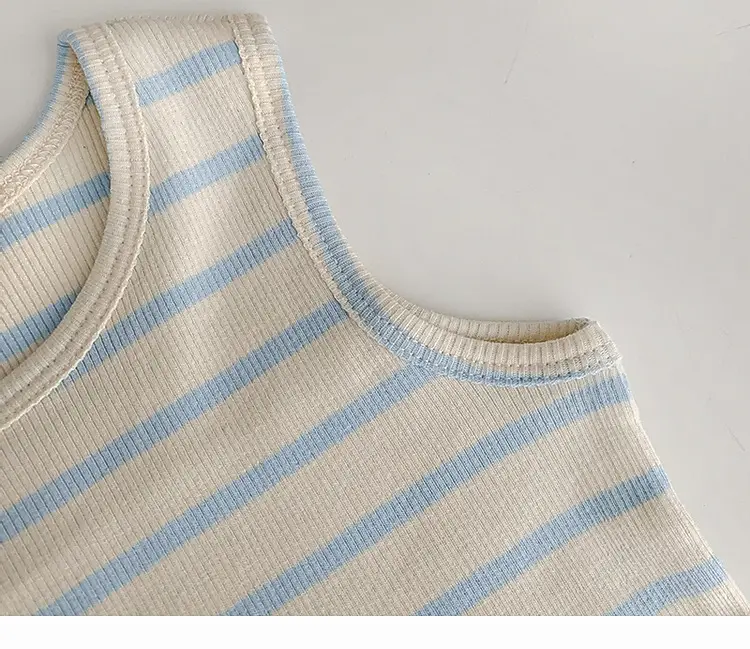 Baby Summer Striped Vest Vestless Top for Boys — feature 19