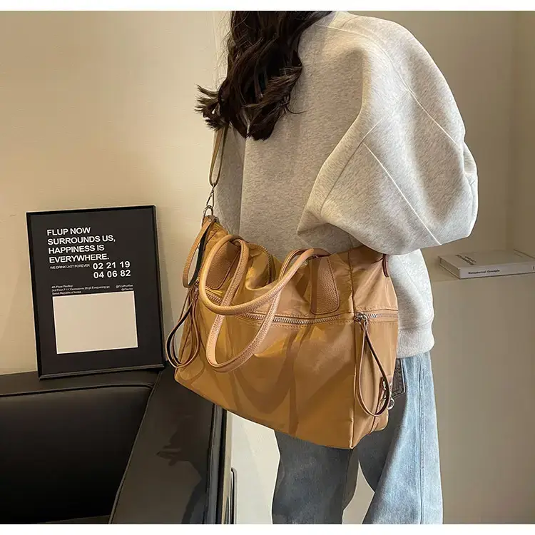 2024 Women's Black Crossbody Tote Bag Large Capacity — feature 20