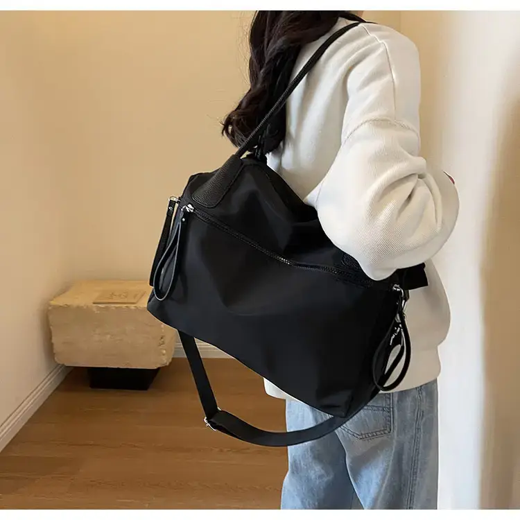 2024 Women's Black Crossbody Tote Bag Large Capacity — feature 23