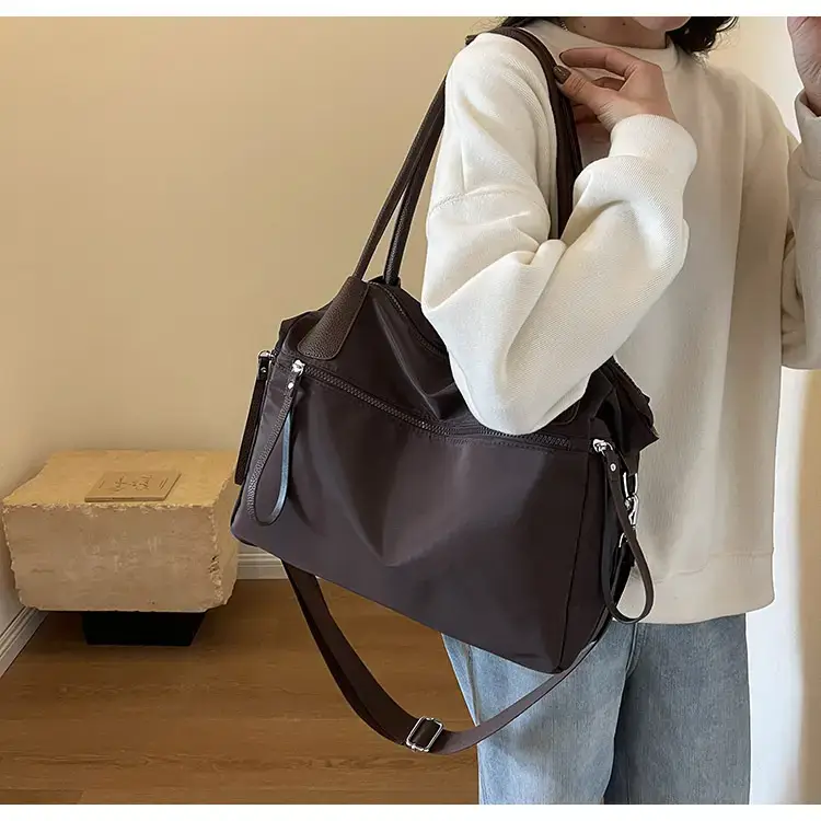 2024 Women's Black Crossbody Tote Bag Large Capacity — feature 28