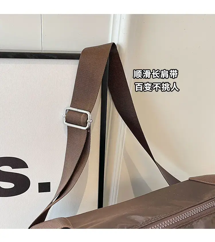 2024 Women's Black Crossbody Tote Bag Large Capacity — feature 3