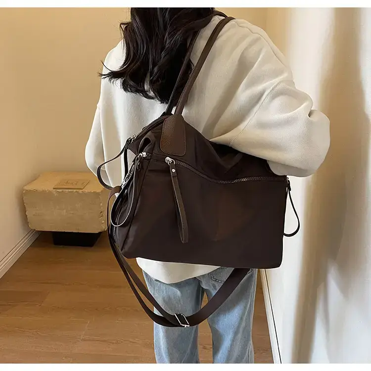 2024 Women's Black Crossbody Tote Bag Large Capacity — feature 30