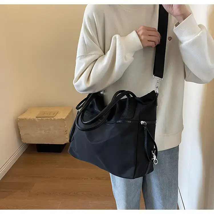 2024 Women's Black Crossbody Tote Bag Large Capacity — feature 35