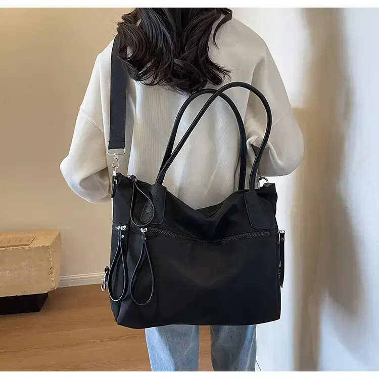 2024 Women's Black Crossbody Tote Bag Large Capacity — feature 37