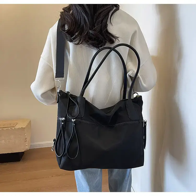 2024 Women's Black Crossbody Tote Bag Large Capacity — feature 38