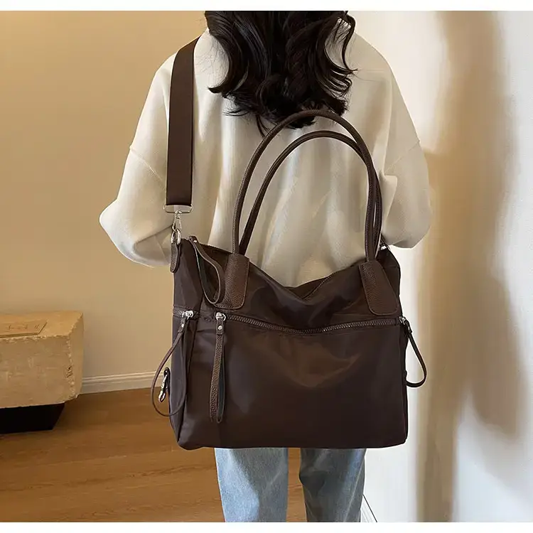 2024 Women's Black Crossbody Tote Bag Large Capacity — feature 42