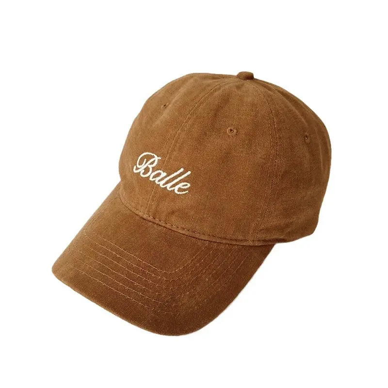 Balle Letter Sunscreen Cap Women Black Small