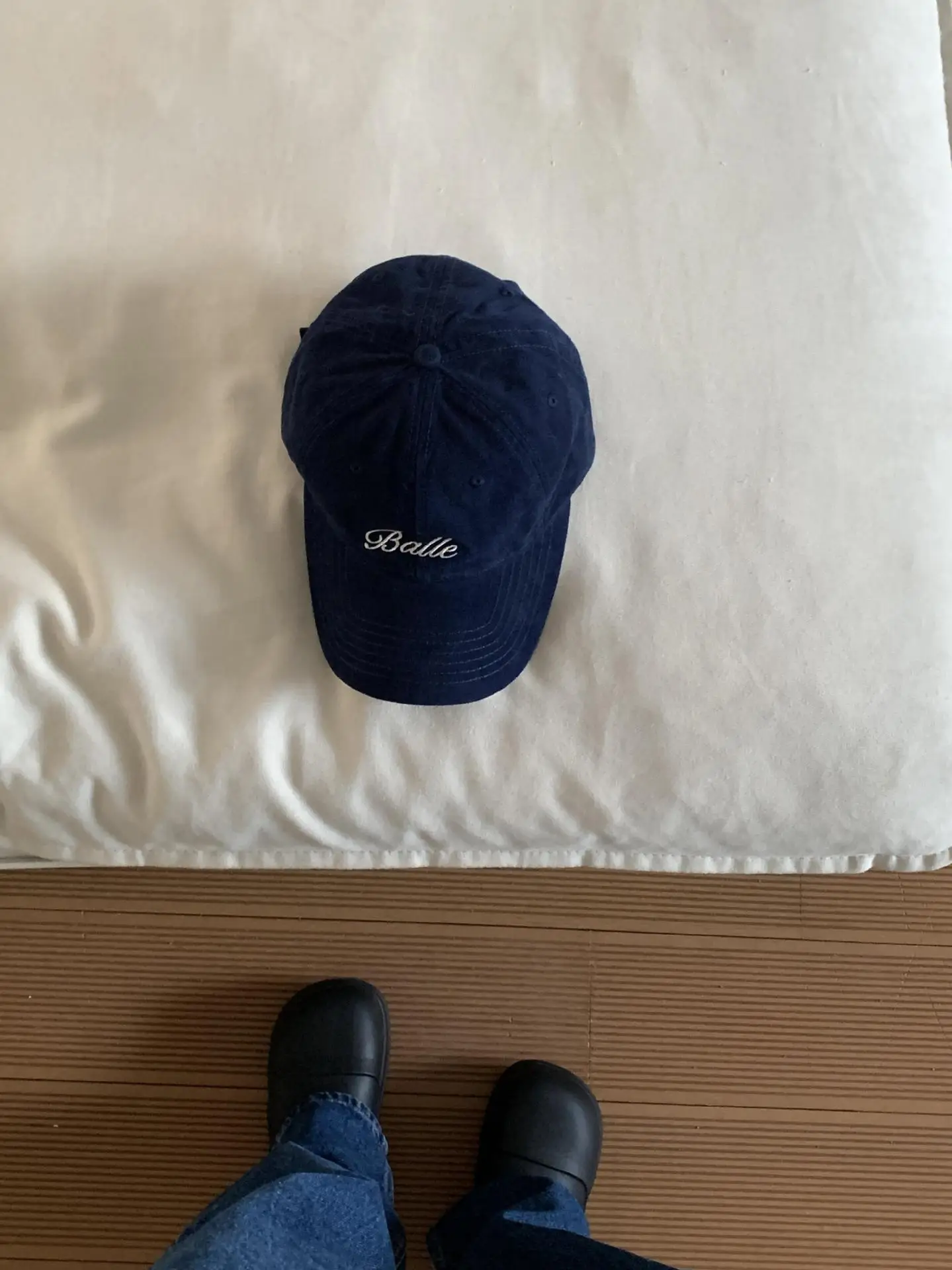 Balle Letter Sunscreen Cap Women Black Small — feature 42