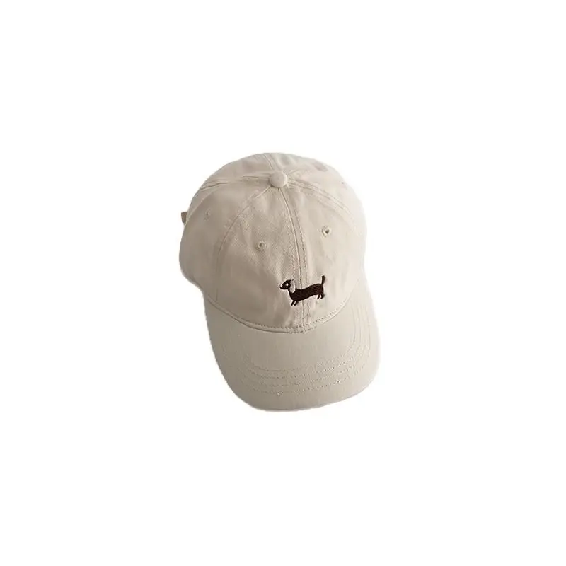 Brown Korean Cartoon Puppy Cap for Kids - Image 17
