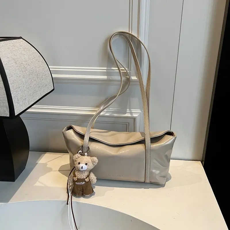 Vintage Work Commuter Bag Women's All-match New Fashion One-shoulder Underarm Bag High-end Sense Handbag luggage and leather goods - Image 10