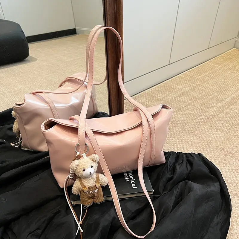 Vintage Work Commuter Bag Women's All-match New Fashion One-shoulder Underarm Bag High-end Sense Handbag luggage and leather goods - Image 11