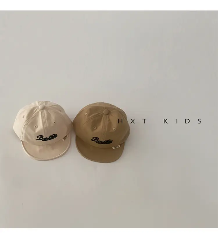 Baby Cap 2025 Summer & Winter Embroidered Soft Brim Sunshade Hat — feature 4